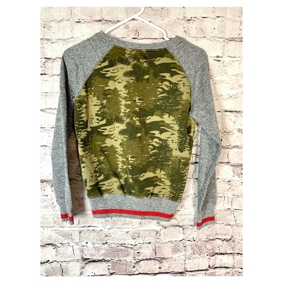 Roots Forest Camo Print Sweatshirt - Picture 2 of 7
